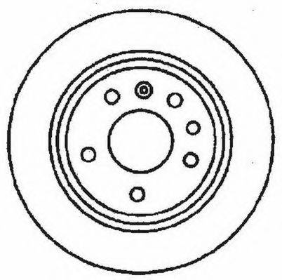 JURID 561408J Тормозной диск
