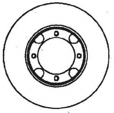 JURID 561521J Тормозной диск