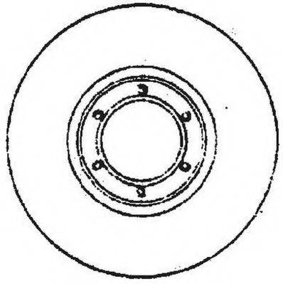 JURID 561618J Тормозной диск