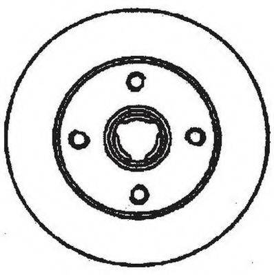JURID 561620J Тормозной диск