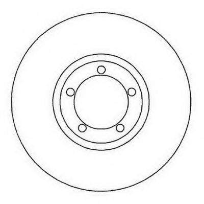 JURID 561625JC Тормозной диск