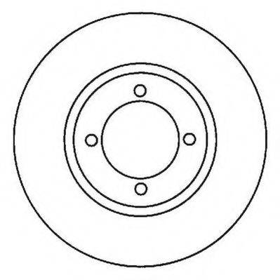 JURID 561700J Тормозной диск