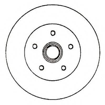 JURID 561829J Тормозной диск