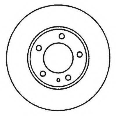 JURID 561967JC Тормозной диск