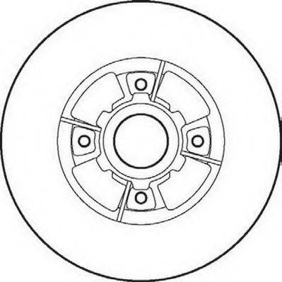 JURID 561968JC Тормозной диск