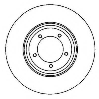 JURID 561979JC Тормозной диск