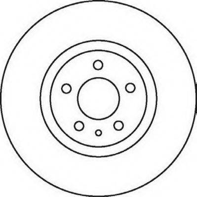 JURID 562061JC Тормозной диск