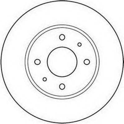 JURID 562088JC Тормозной диск