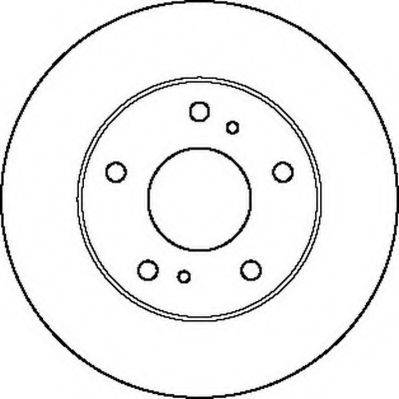 JURID 562115JC Тормозной диск