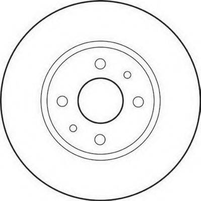 JURID 562178JC Тормозной диск