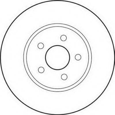 JURID 562180JC Тормозной диск