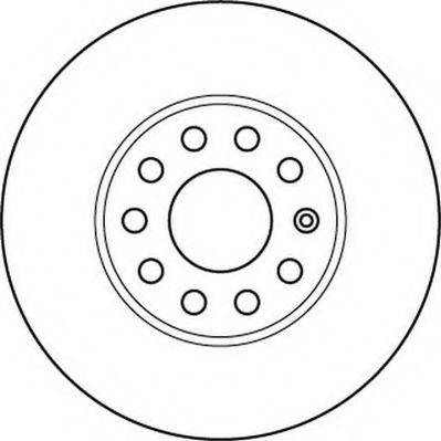 JURID 562235JC Тормозной диск
