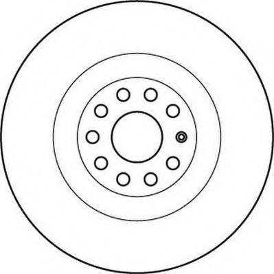 JURID 562239J Тормозной диск