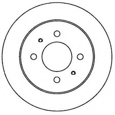 JURID 562250JC Тормозной диск