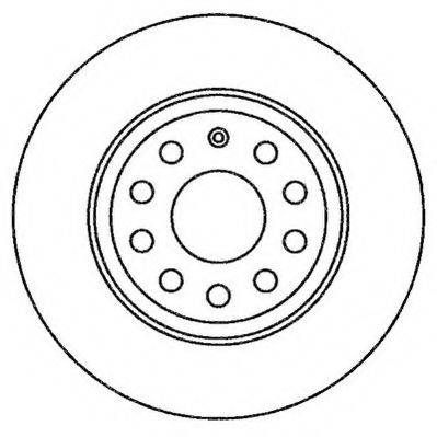 JURID 562258JC Тормозной диск
