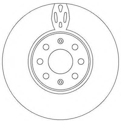 JURID 562297J Тормозной диск