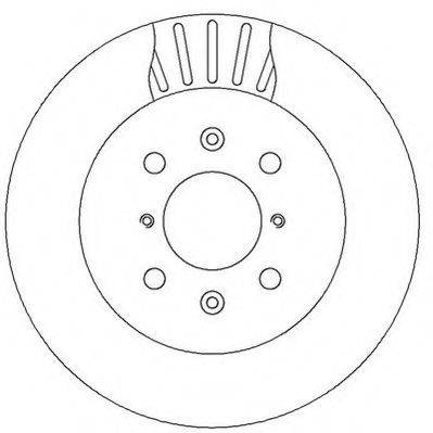 JURID 562308J Тормозной диск