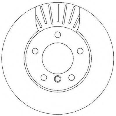 JURID 562313JC Тормозной диск