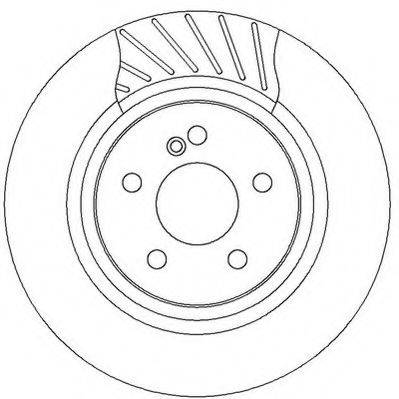 JURID 562329J Тормозной диск