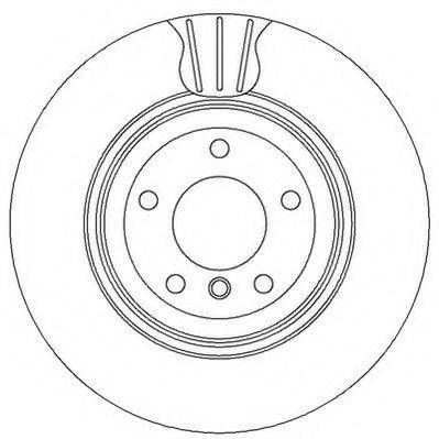 JURID 562334J Тормозной диск