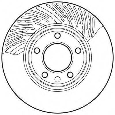 JURID 562336JC Тормозной диск