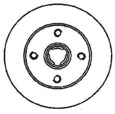 JURID 562372J Тормозной диск