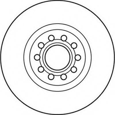 JURID 562383JC Тормозной диск