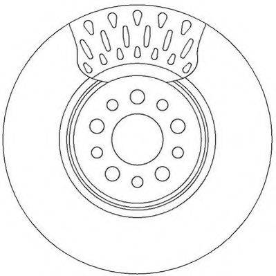 JURID 562394J Тормозной диск