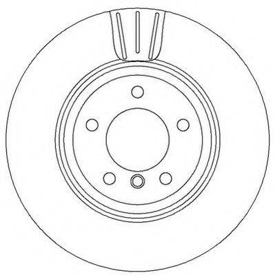 JURID 562395J Тормозной диск
