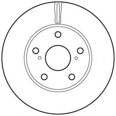 JURID 562623JC Тормозной диск