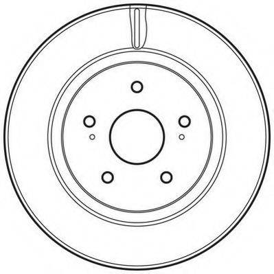JURID 562632JC Тормозной диск