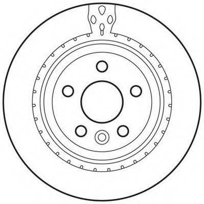 JURID 562650JC Тормозной диск