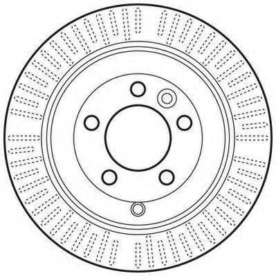 JURID 562653JC Тормозной диск