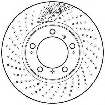 JURID 562668JC Тормозной диск