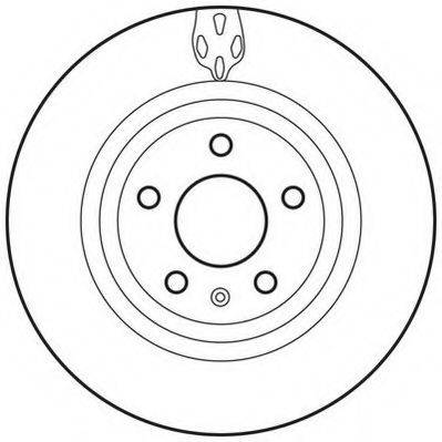 JURID 562706JC Тормозной диск