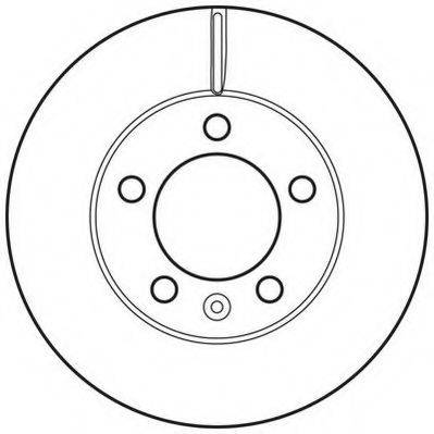 JURID 562713JC Тормозной диск