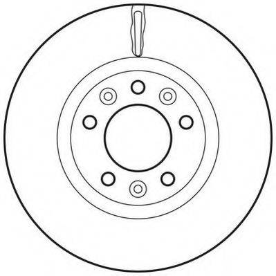 JURID 562733JC Тормозной диск