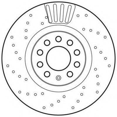 JURID 562750JC Тормозной диск