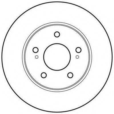 JURID 562758JC Тормозной диск