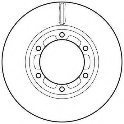 JURID 562763JC Тормозной диск