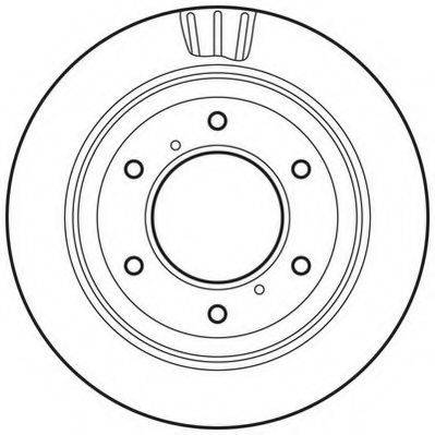 JURID 562777JC Тормозной диск