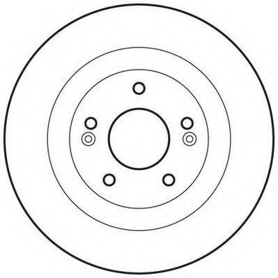 JURID 562779JC Тормозной диск