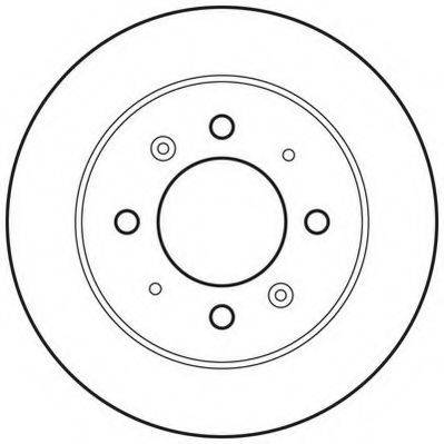 JURID 562788JC Тормозной диск