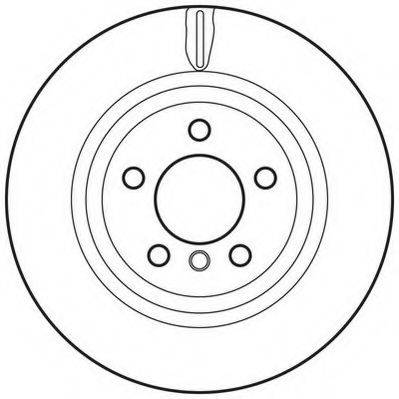 JURID 562793JC Тормозной диск