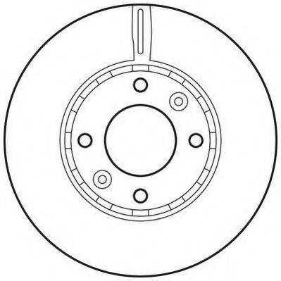 JURID 562799JC Тормозной диск
