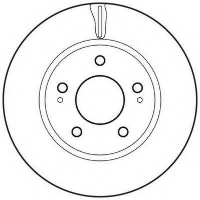 JURID 562820JC Тормозной диск