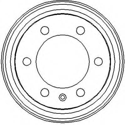 JURID 329009J Тормозной барабан