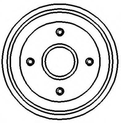 JURID 329151J Тормозной барабан
