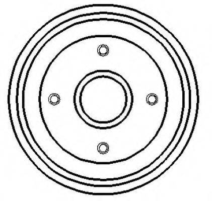 JURID 329152J Тормозной барабан