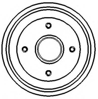 JURID 329155J Тормозной барабан